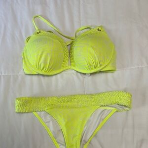Victoria's Secret Yellow Bikini Swimwear
